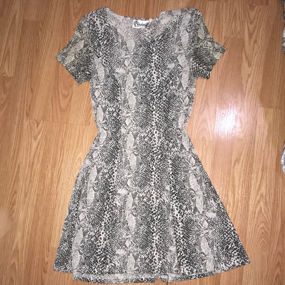 Snake Skin Slater Dress
